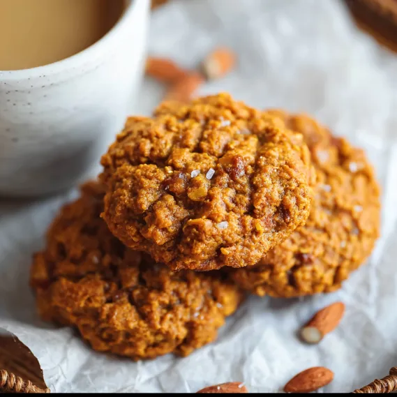 A cup of coffee next to a bowl of cookies.