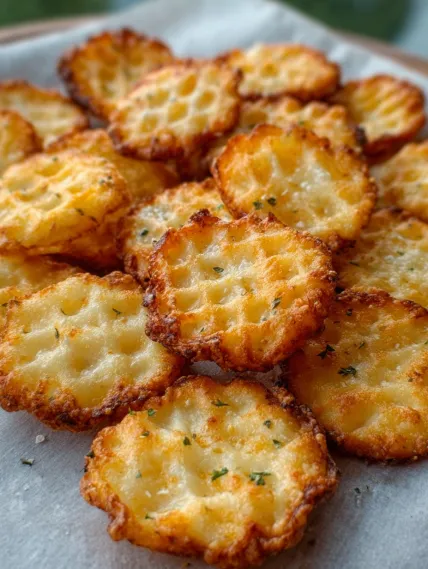 A pile of cheese straws.