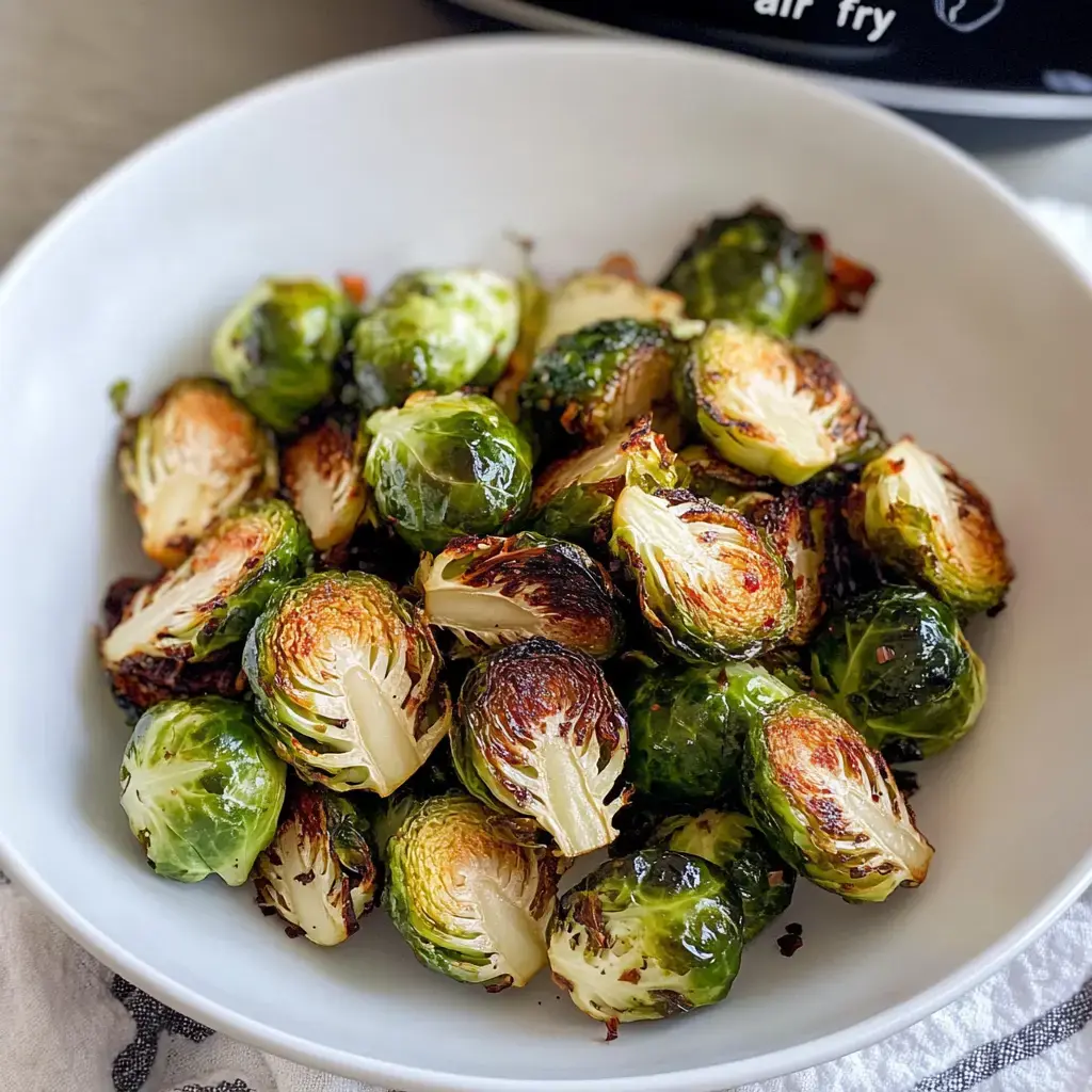 Air Fryer Brussels Sprouts