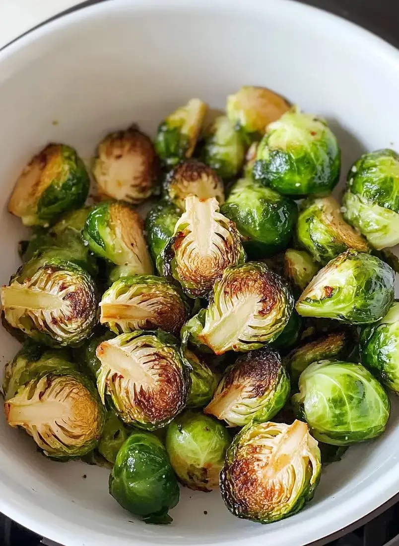 Air Fryer Brussels Sprouts