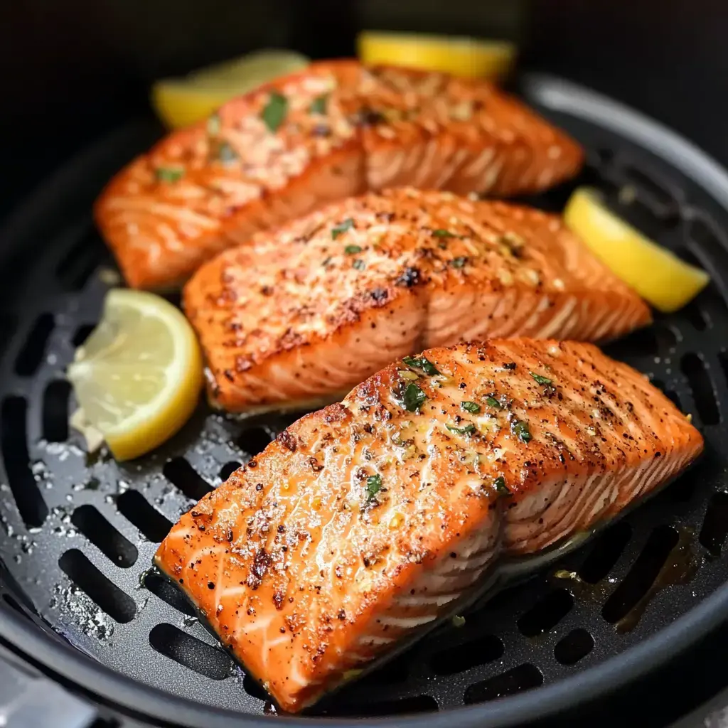 Air Fryer Salmon