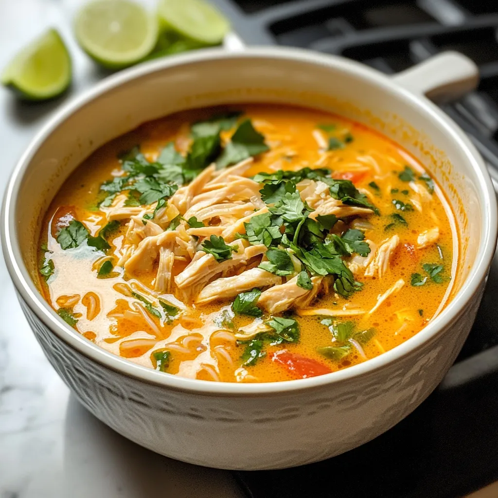 Thai Curry Chicken Soup