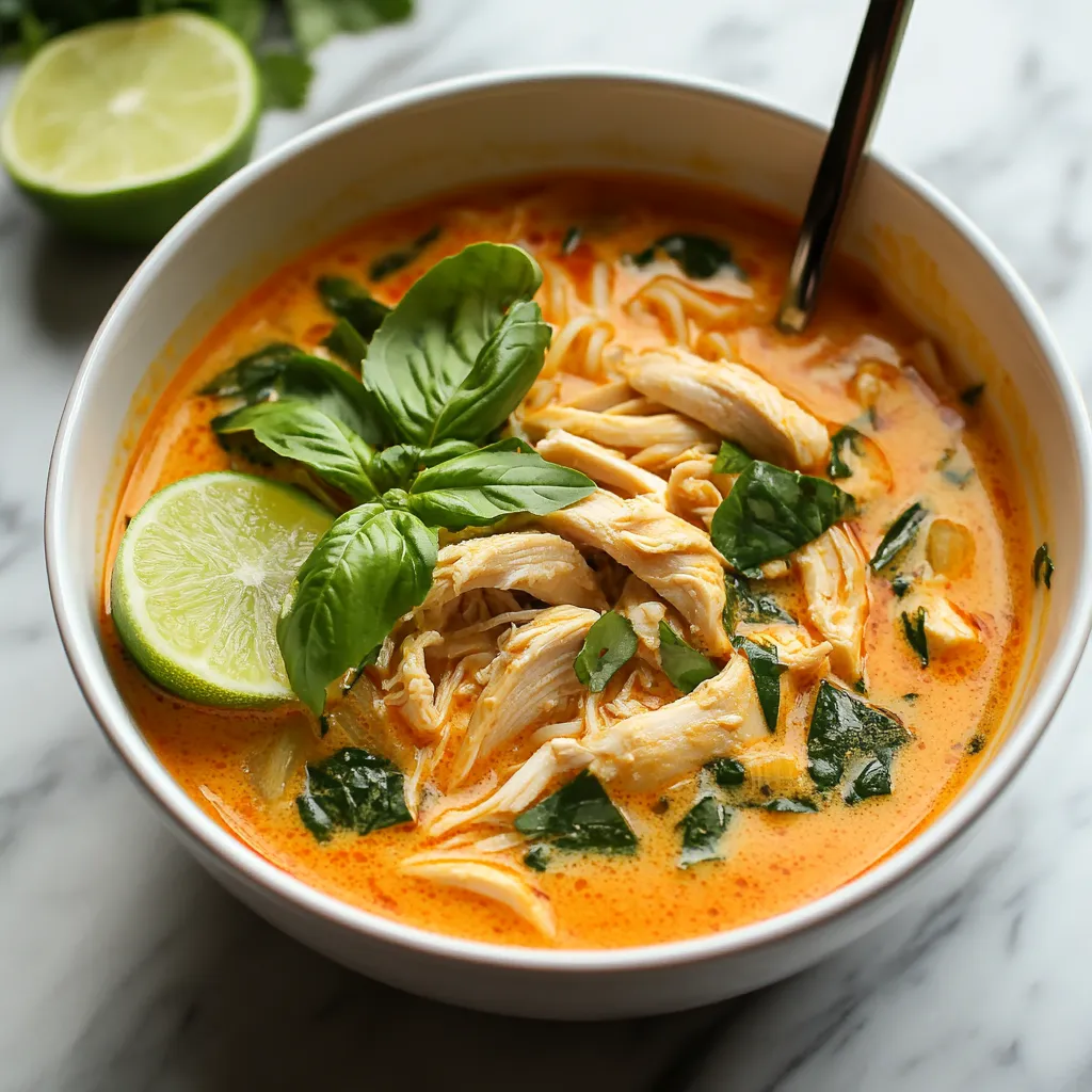 Thai Curry Chicken Soup