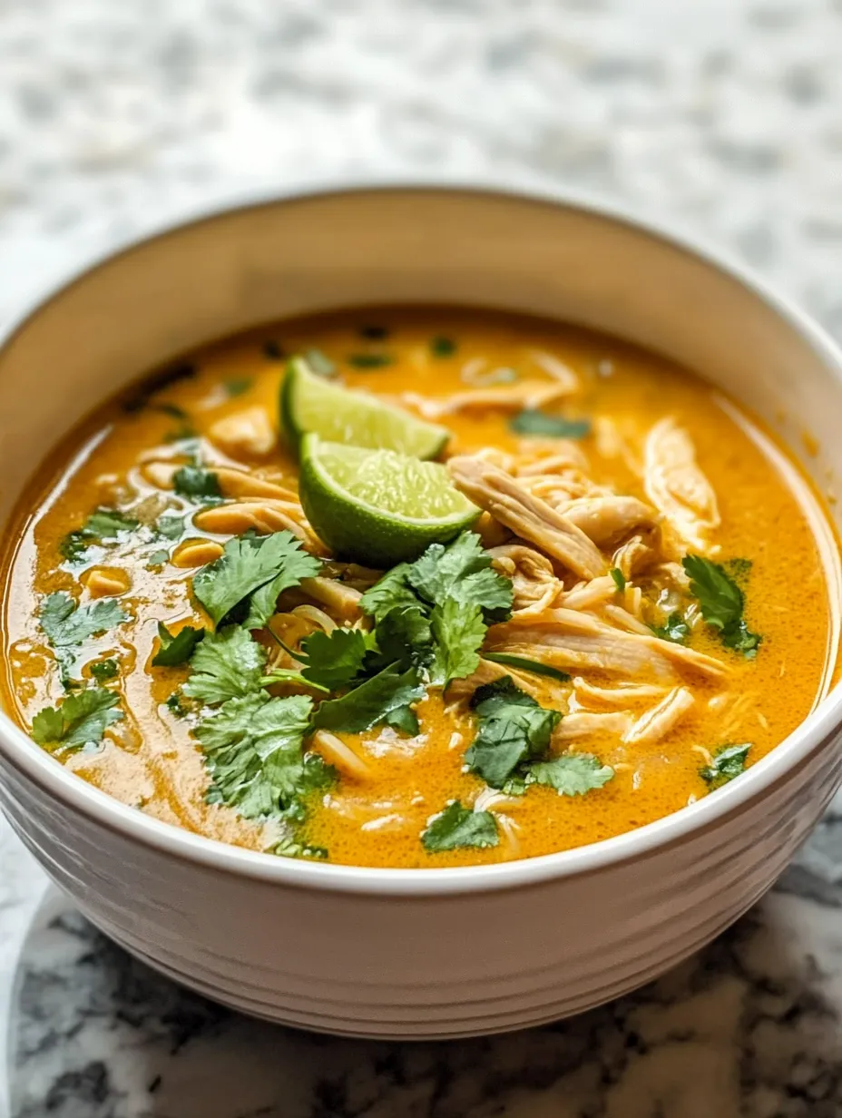 Thai Curry Chicken Soup