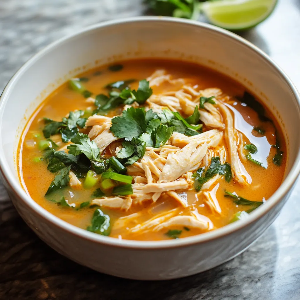 Thai Curry Chicken Soup