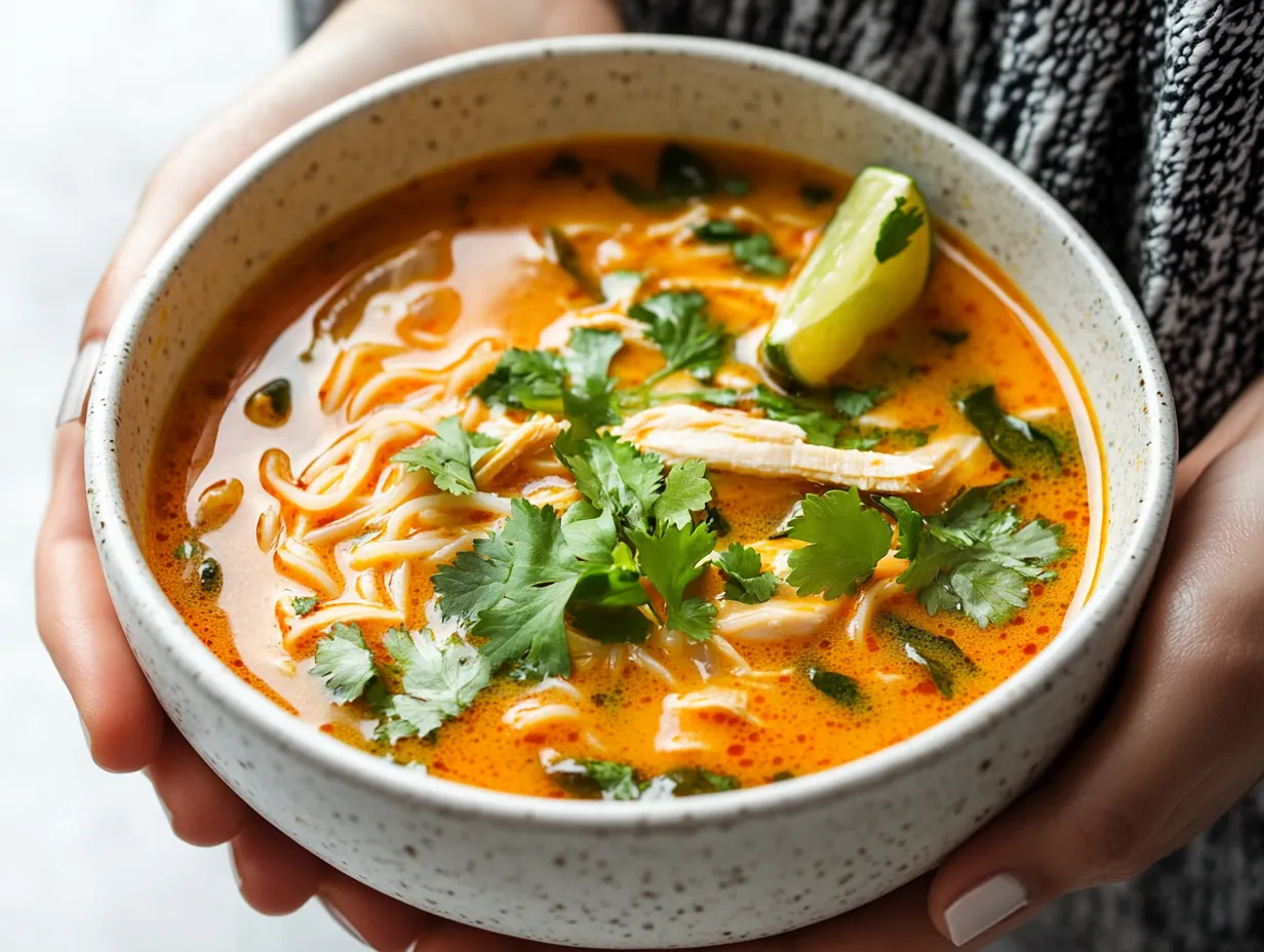 Thai Curry Chicken Soup