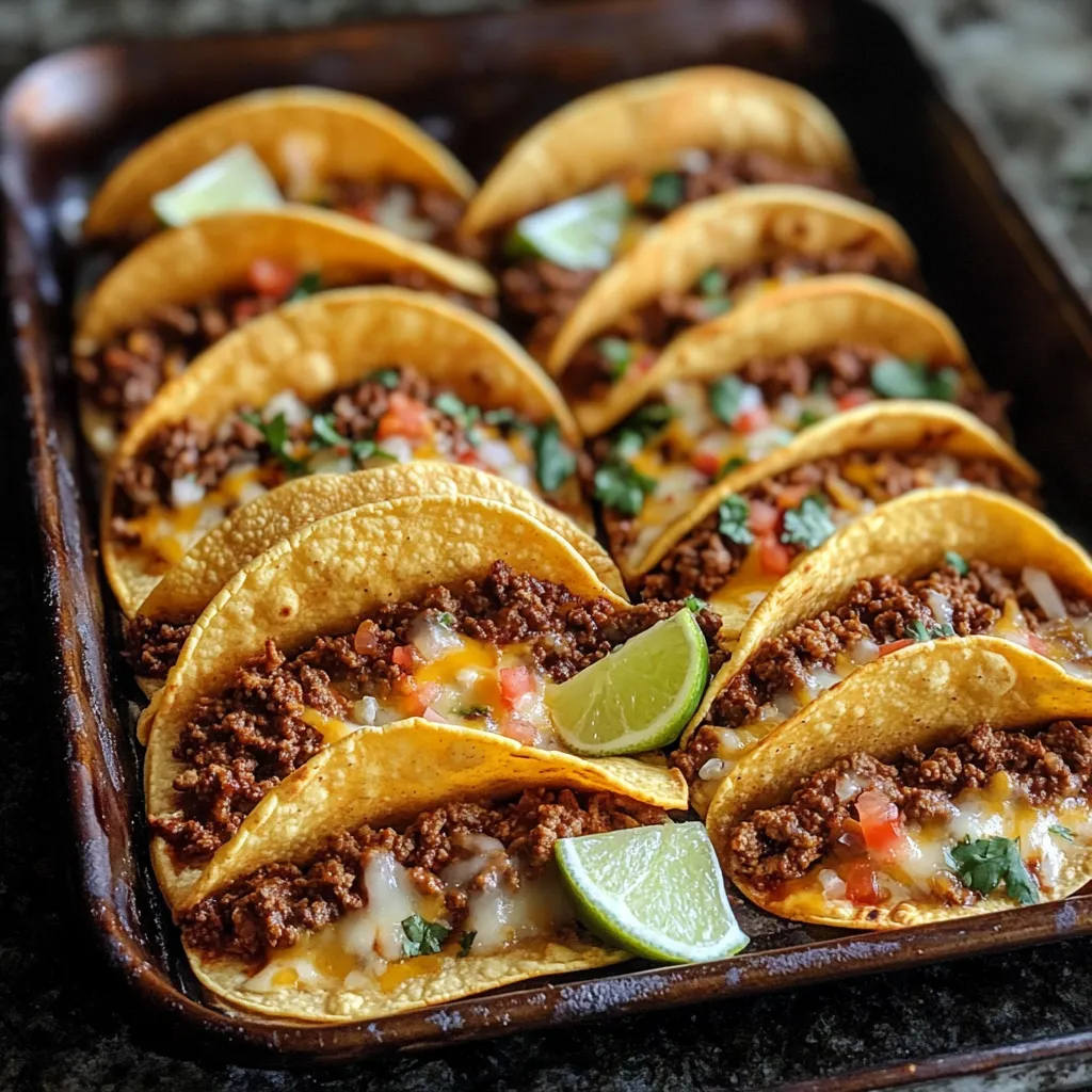 Crispy Beef Tacos Recipe - Easy Family Dinner - Zest Plate