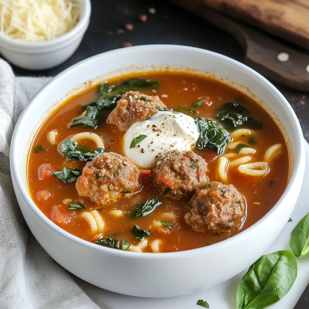 Meatball Soup