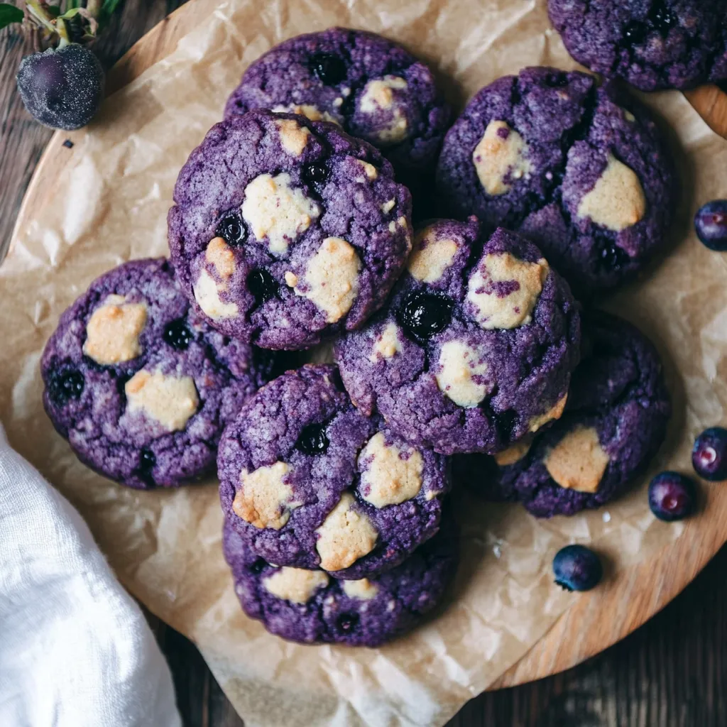 Blue(berry) Cookies | Vegan & Naturally Blue!