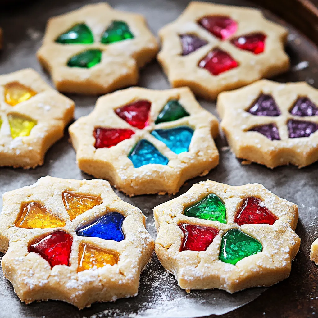 Stained Glass Window Cookies