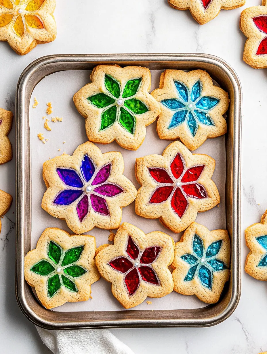 Stained Glass Window Cookies