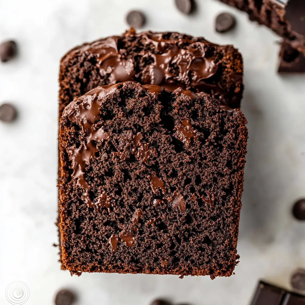 Double Chocolate Banana Bread