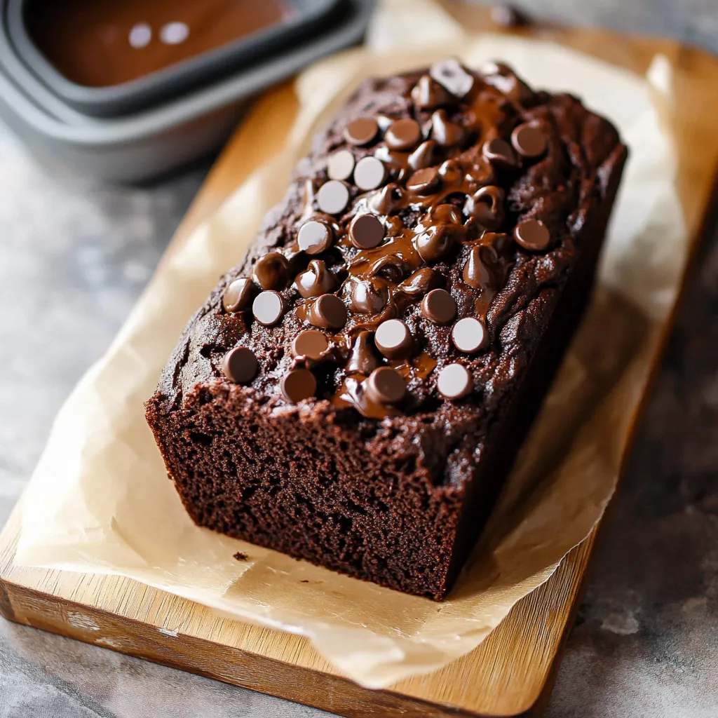 Double Chocolate Banana Bread