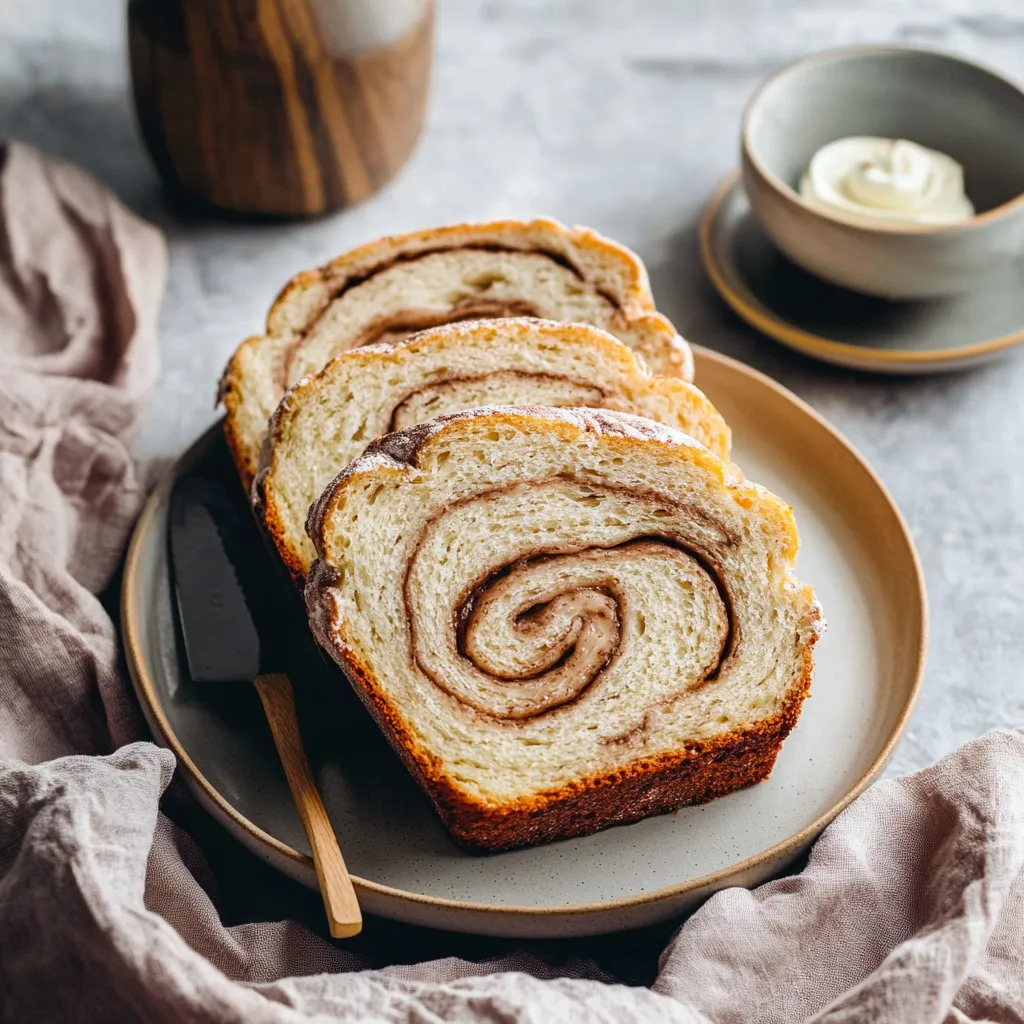 Homemade Cinnamon Swirl Bread