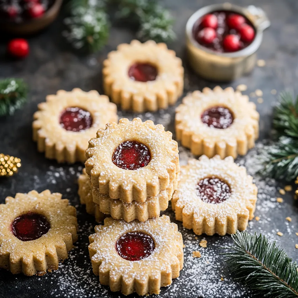 Linzer Cookies