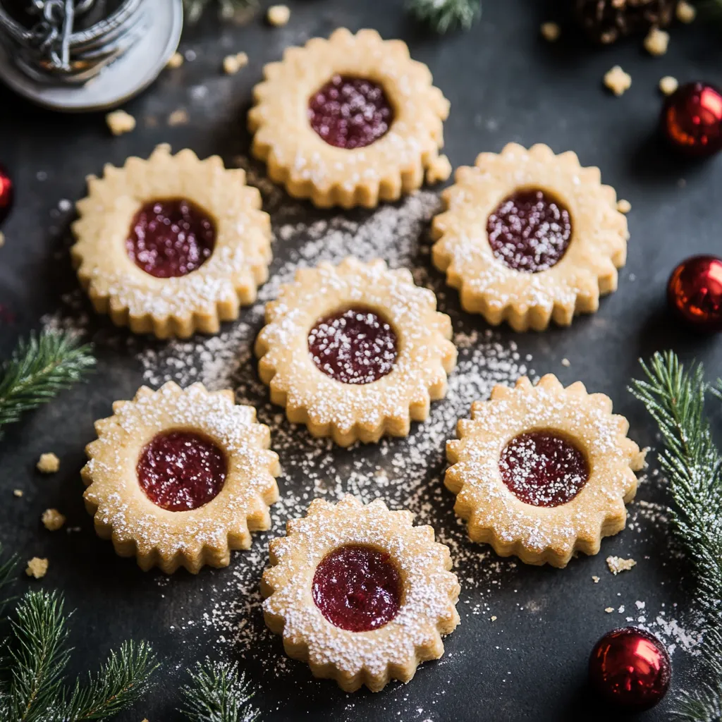 Linzer Cookies