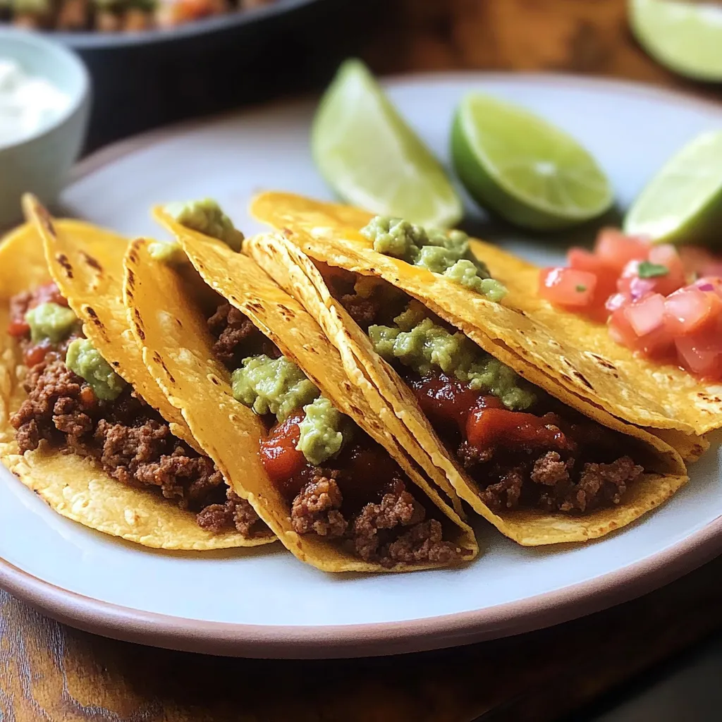 Crispy Beef Tacos