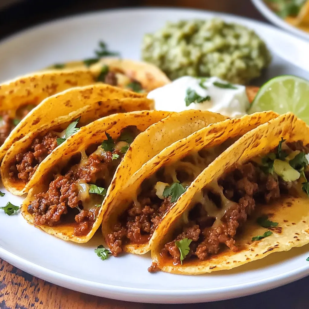 Crispy Beef Tacos