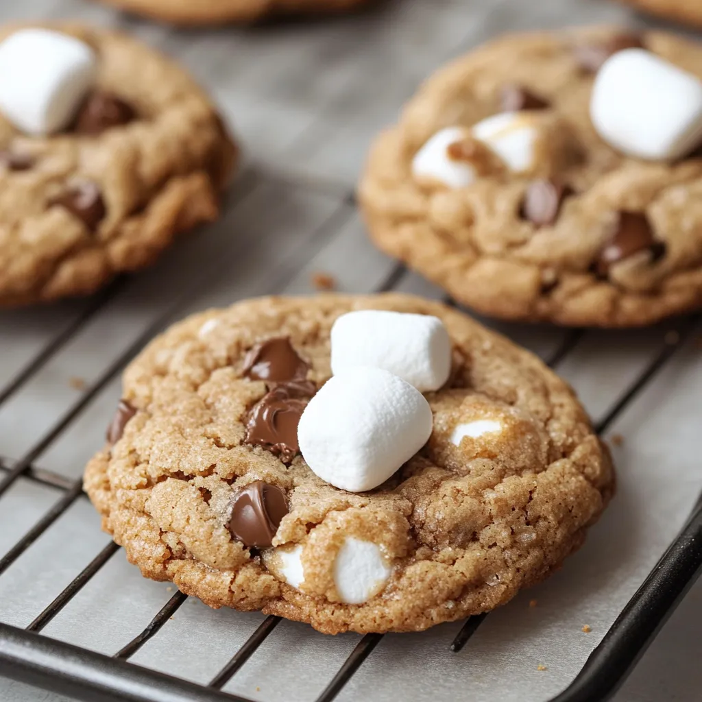 Easy S’mores Cookies