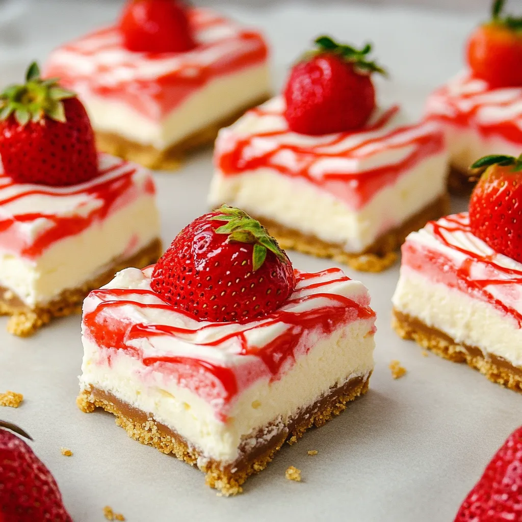 Strawberry Cheesecake Bars