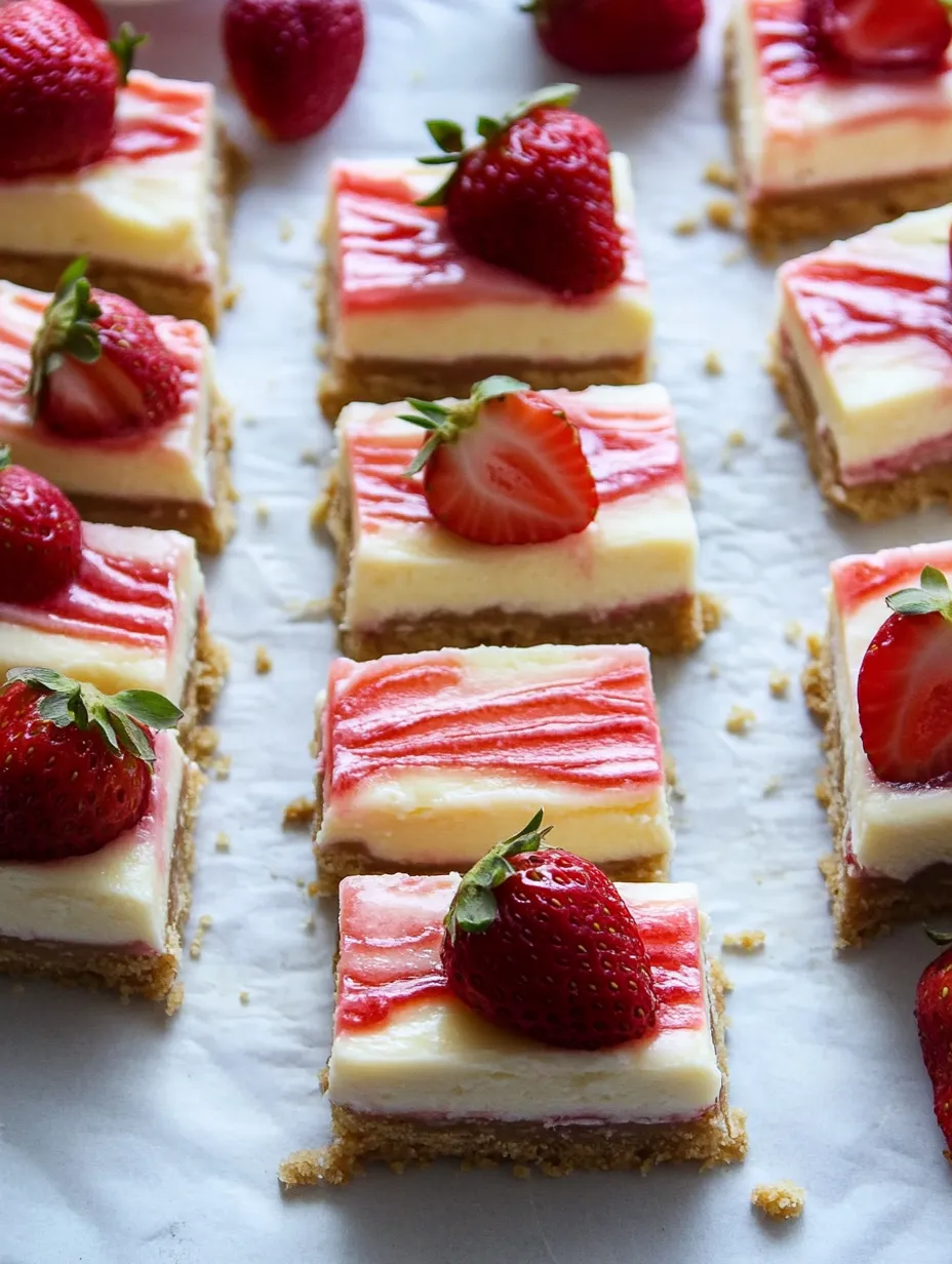 Strawberry Cheesecake Bars