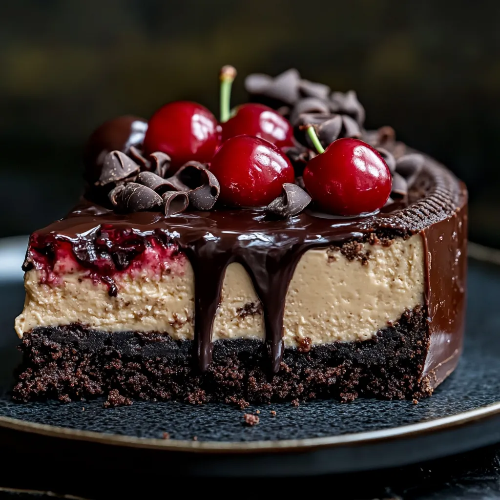 Decadent Black Forest Cheesecake Recipe