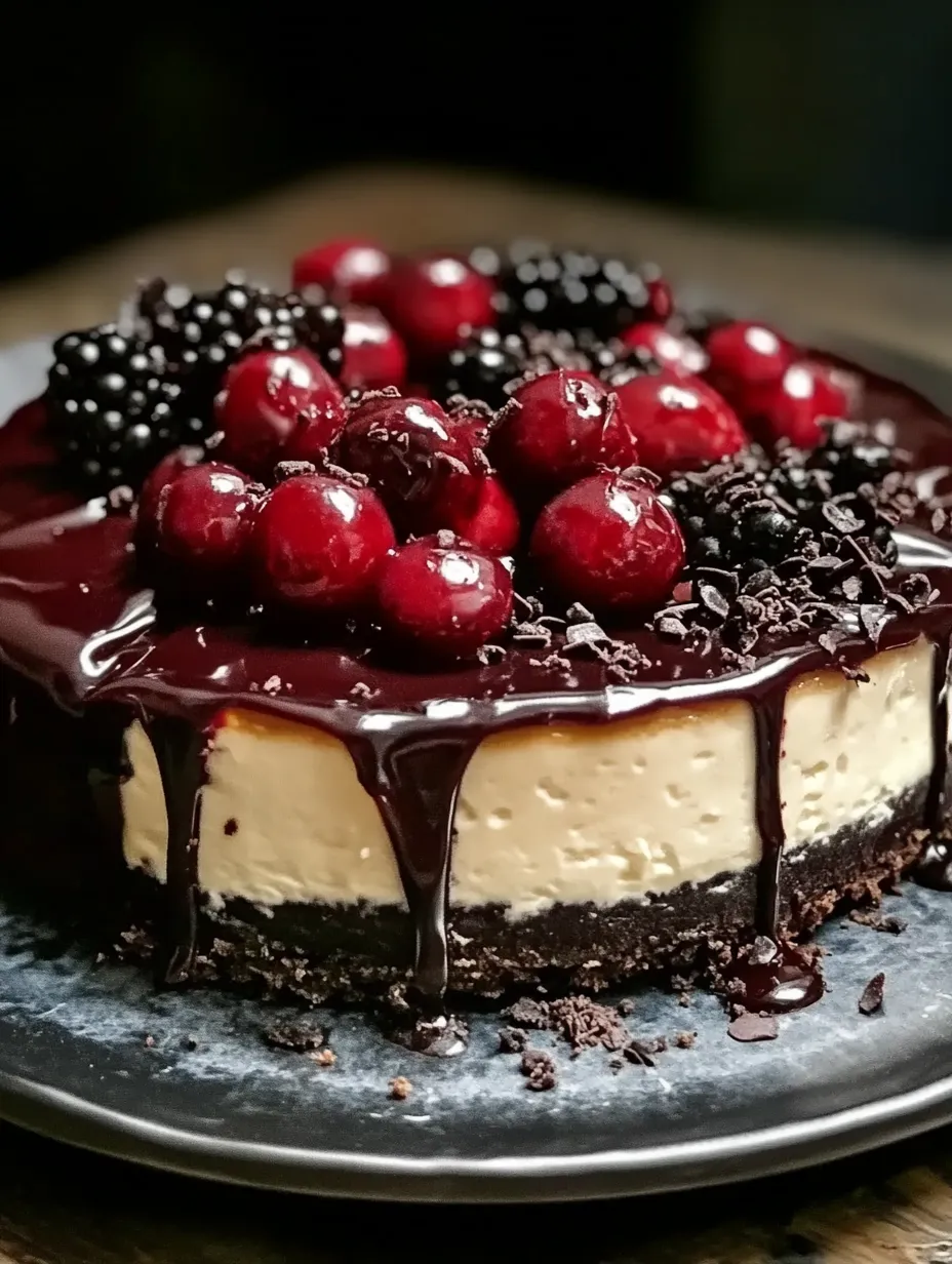 Decadent Black Forest Cheesecake Recipe