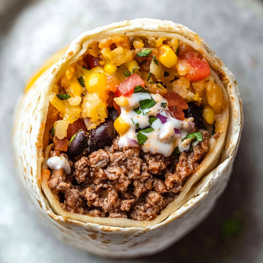 Beef Burritos