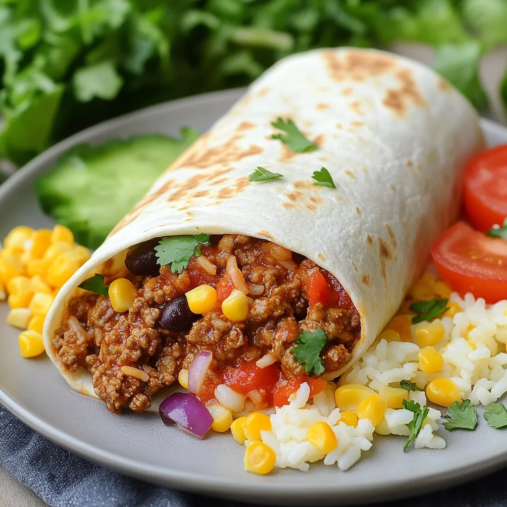 Beef Burritos