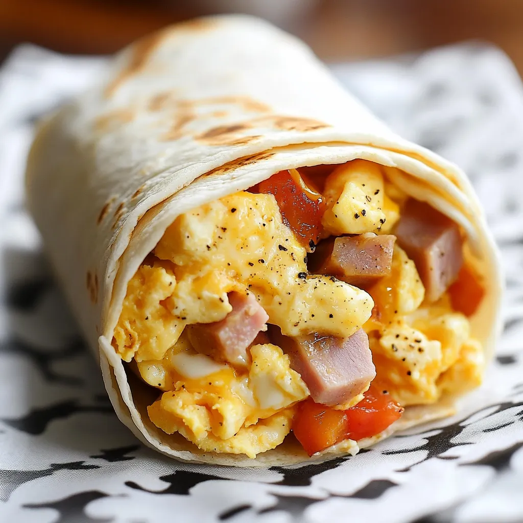 Freezer Friendly Breakfast Burritos