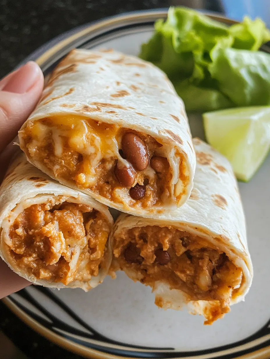 Bean and Cheese Burritos