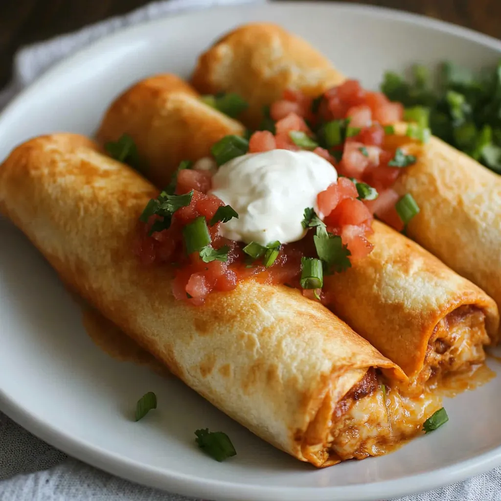 Chicken Chimichangas