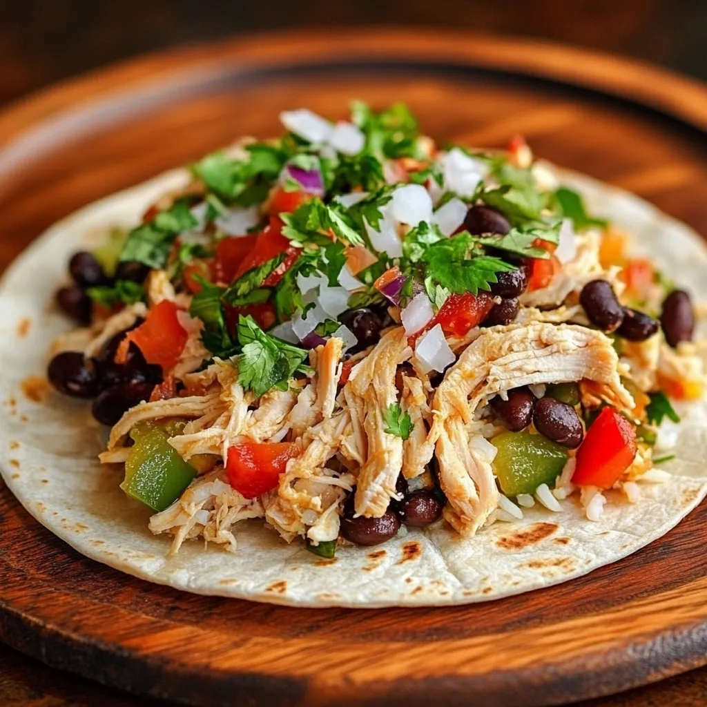 Chipotle Chicken Burrito