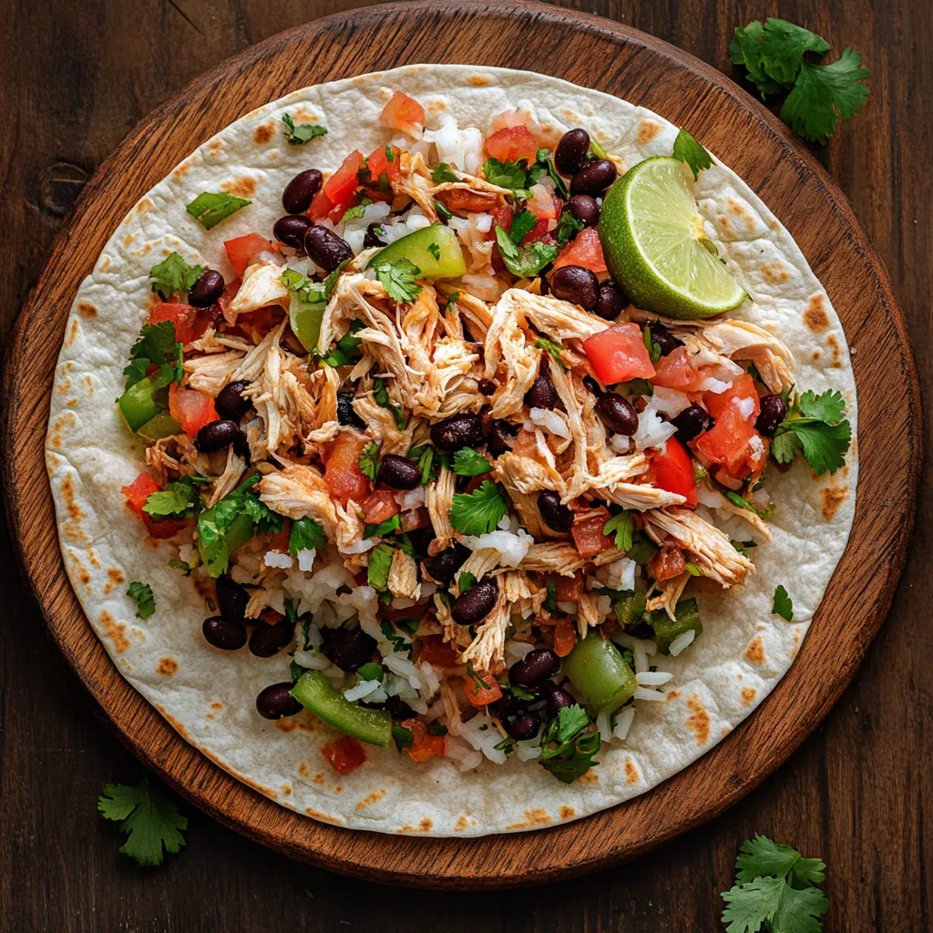 Chipotle Chicken Burrito