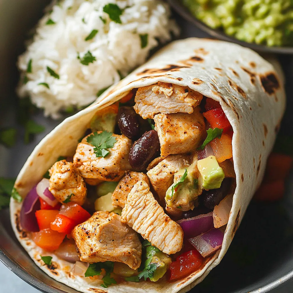 Chipotle Chicken Burrito