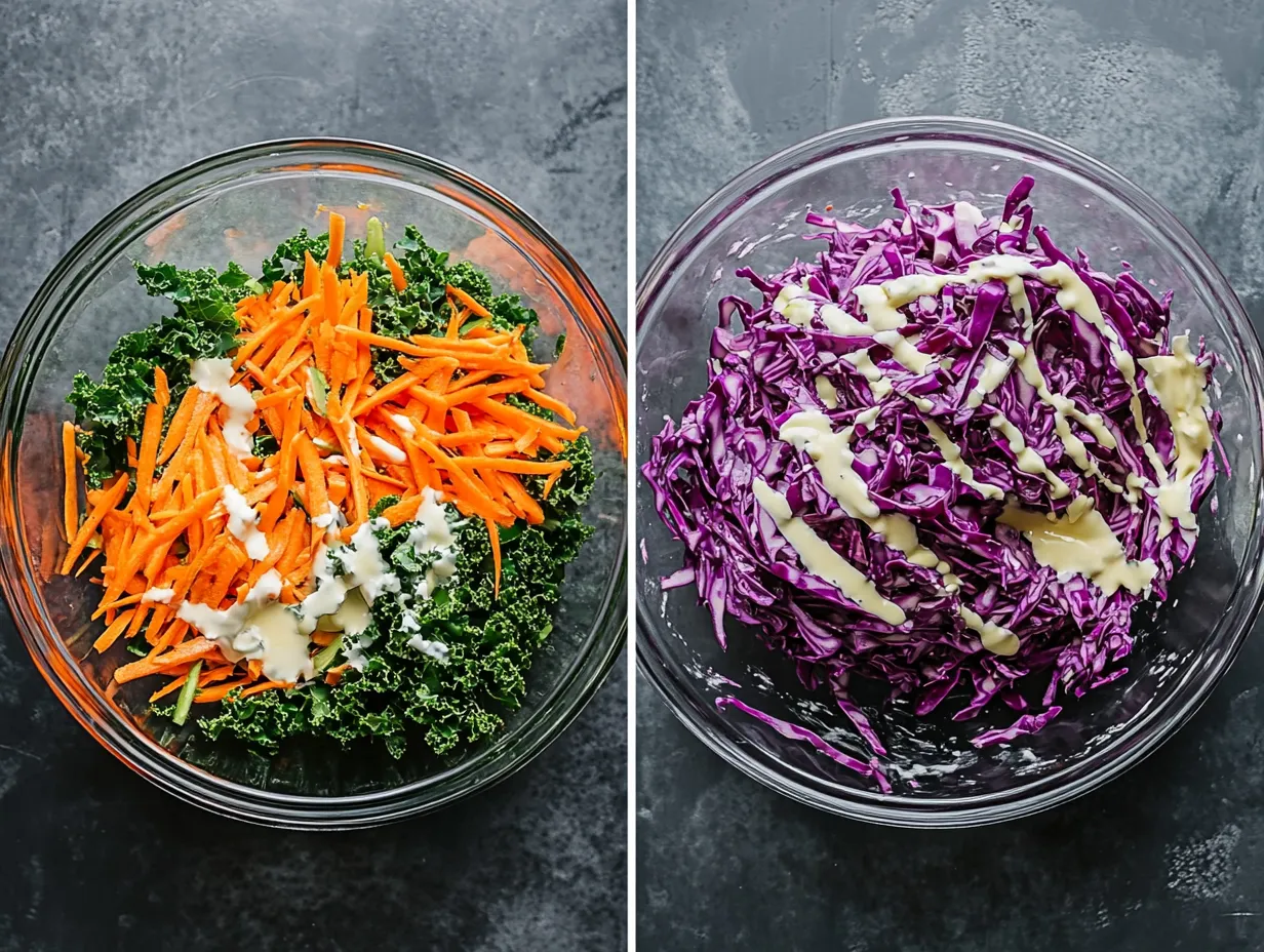 Spiced Lentil Burgers with Tahini Slaw (Vegan)