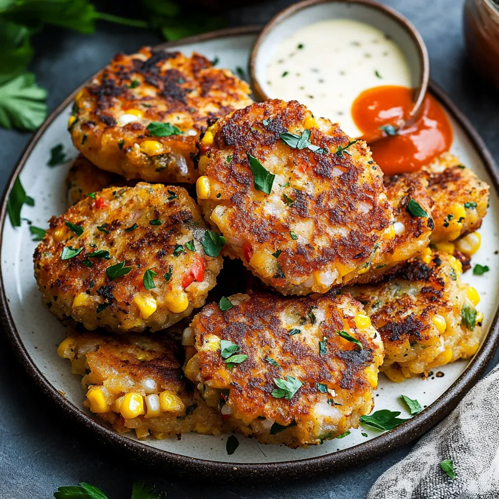 Shrimp and Corn Cakes