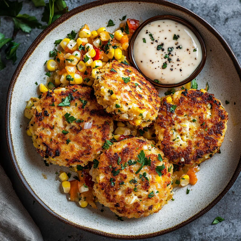 Shrimp and Corn Cakes