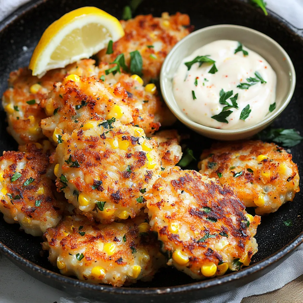 Shrimp and Corn Cakes