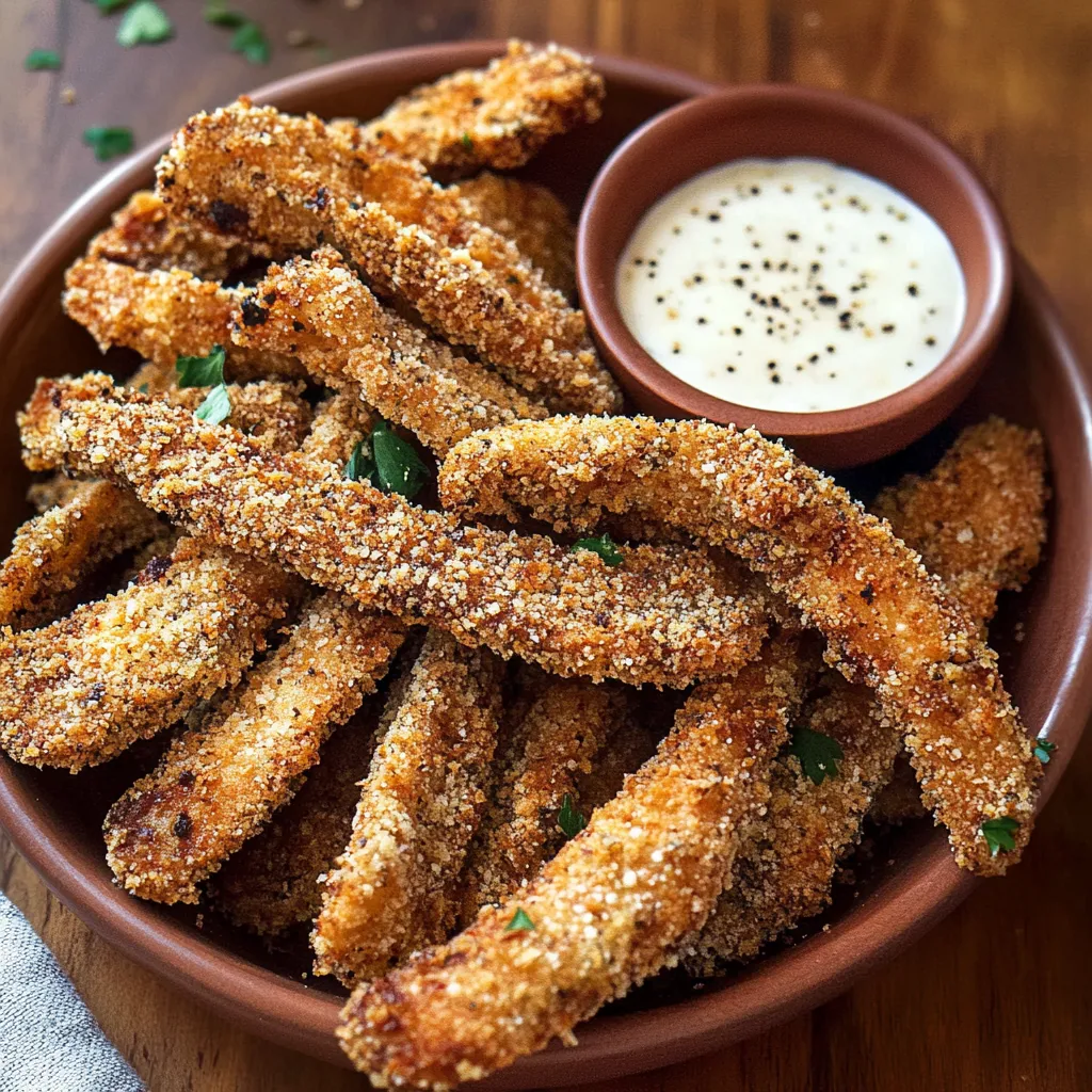 Portobello Mushroom Fries