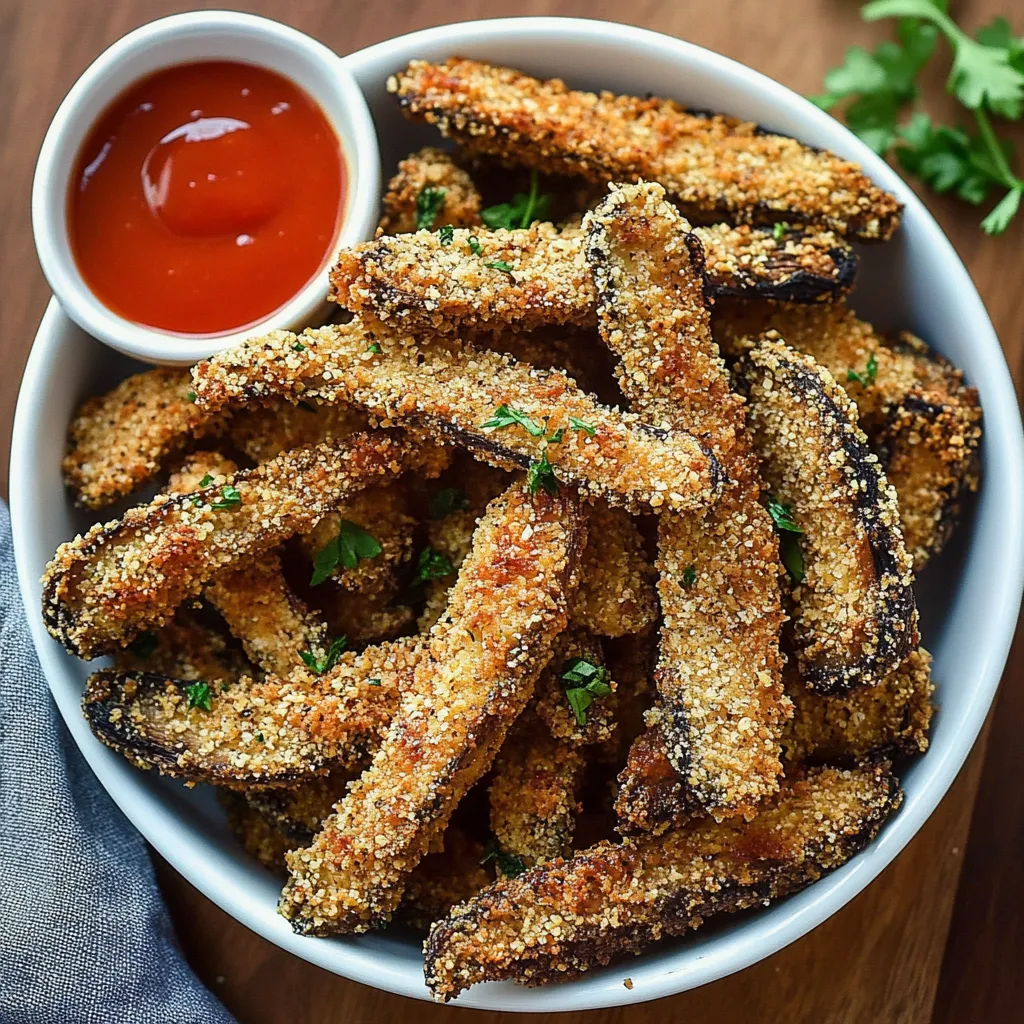 Portobello Mushroom Fries