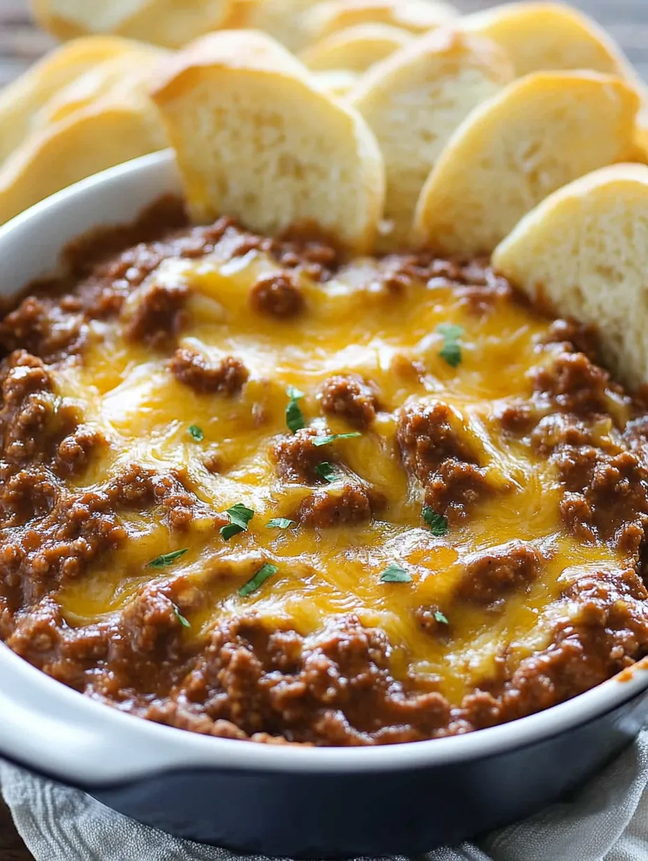 Sloppy Joe Dip