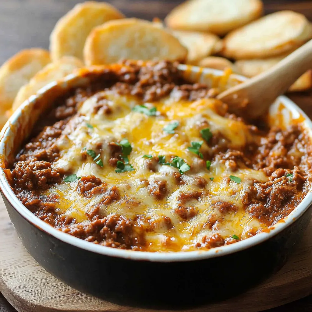 Sloppy Joe Dip