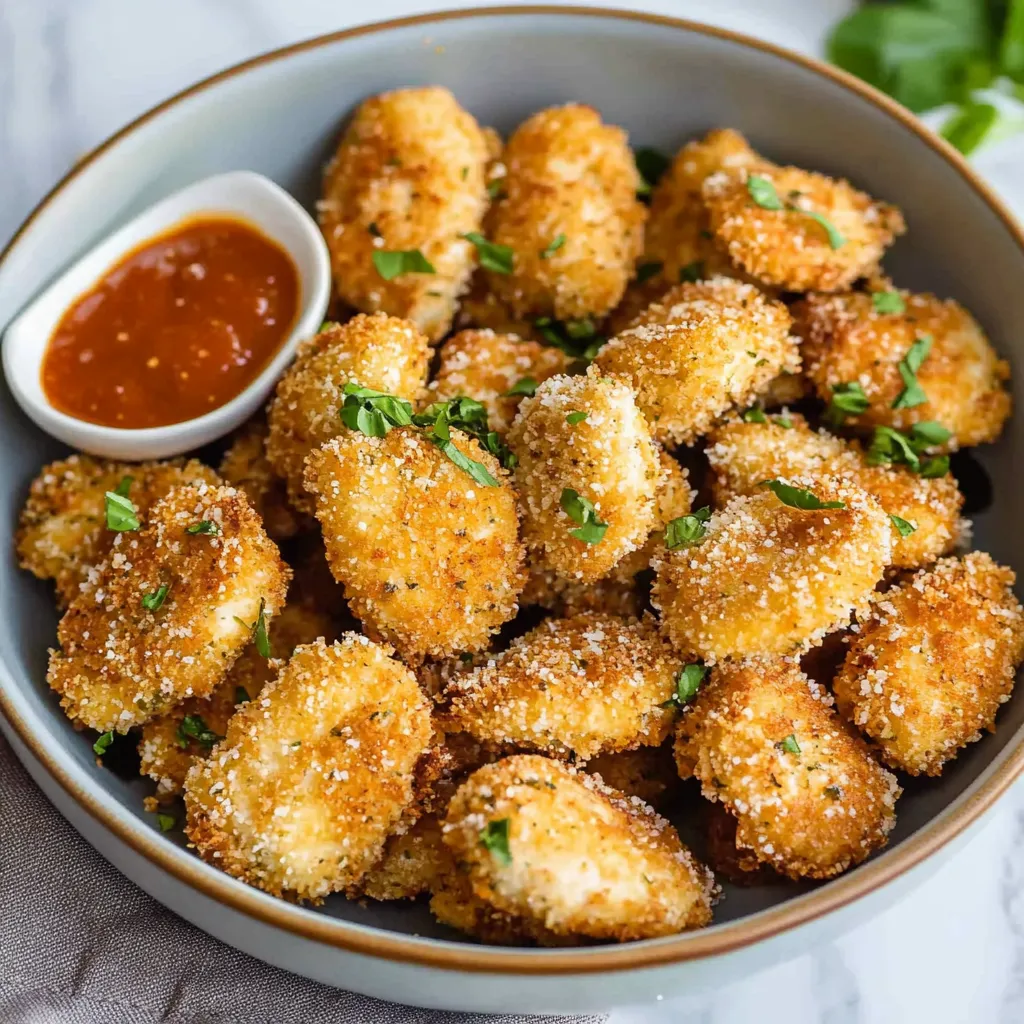 Baked Parmesan Chicken Nuggets