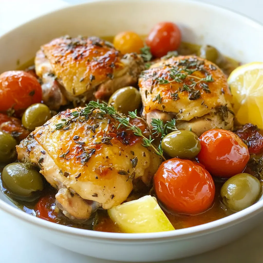 Classic Chicken Provencal