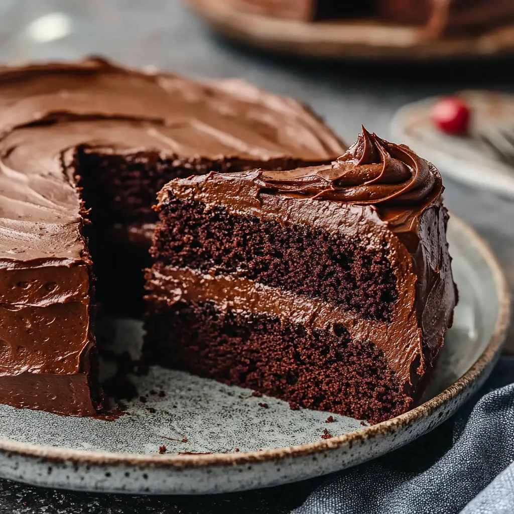 One-Bowl Chocolate Cake