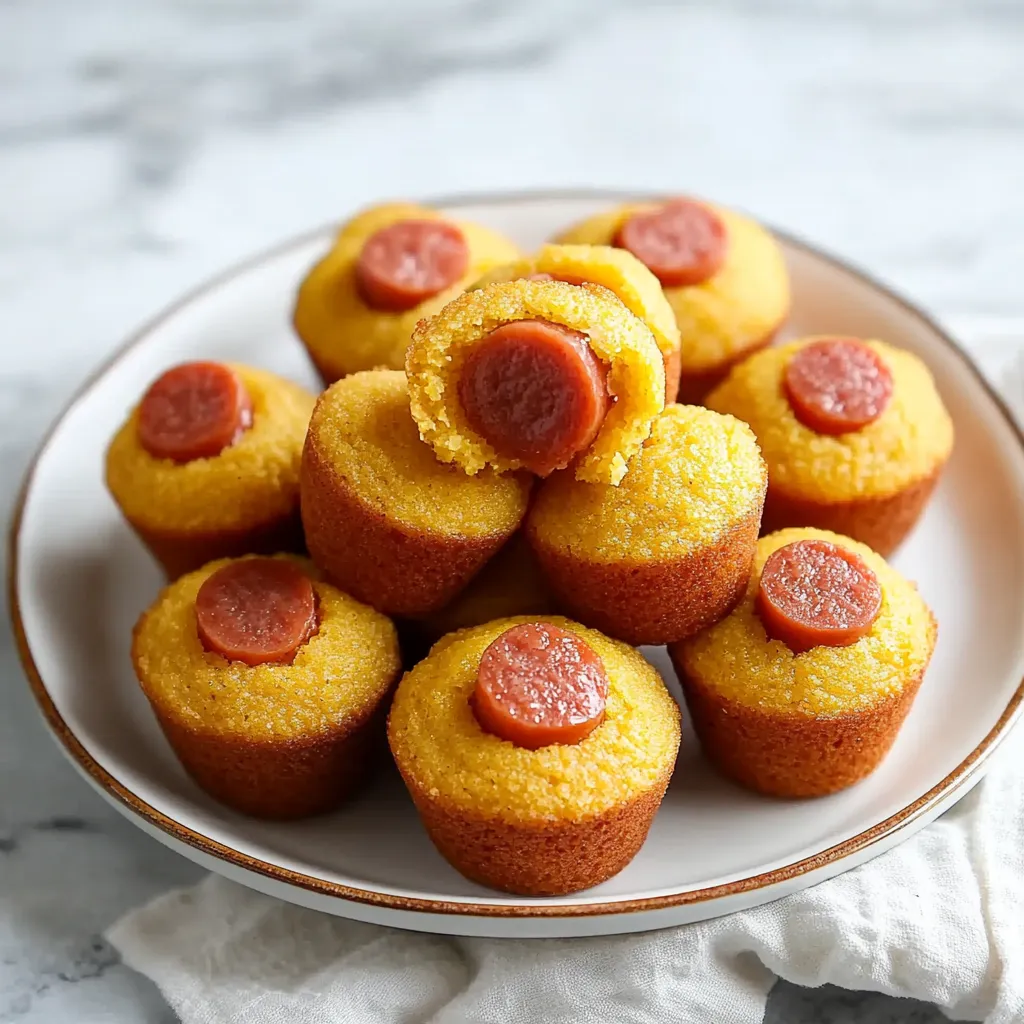 Corn Dog Muffins recipe