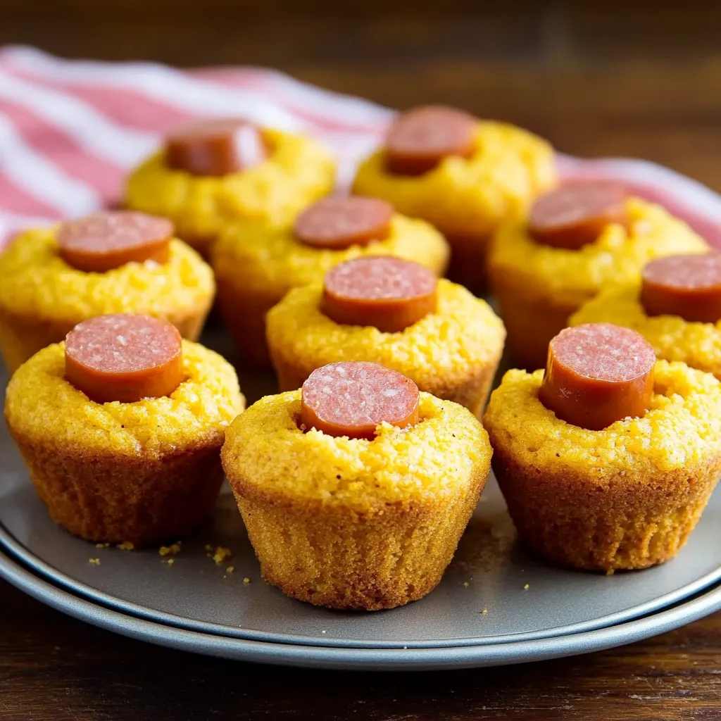 Corn Dog Muffins recipe