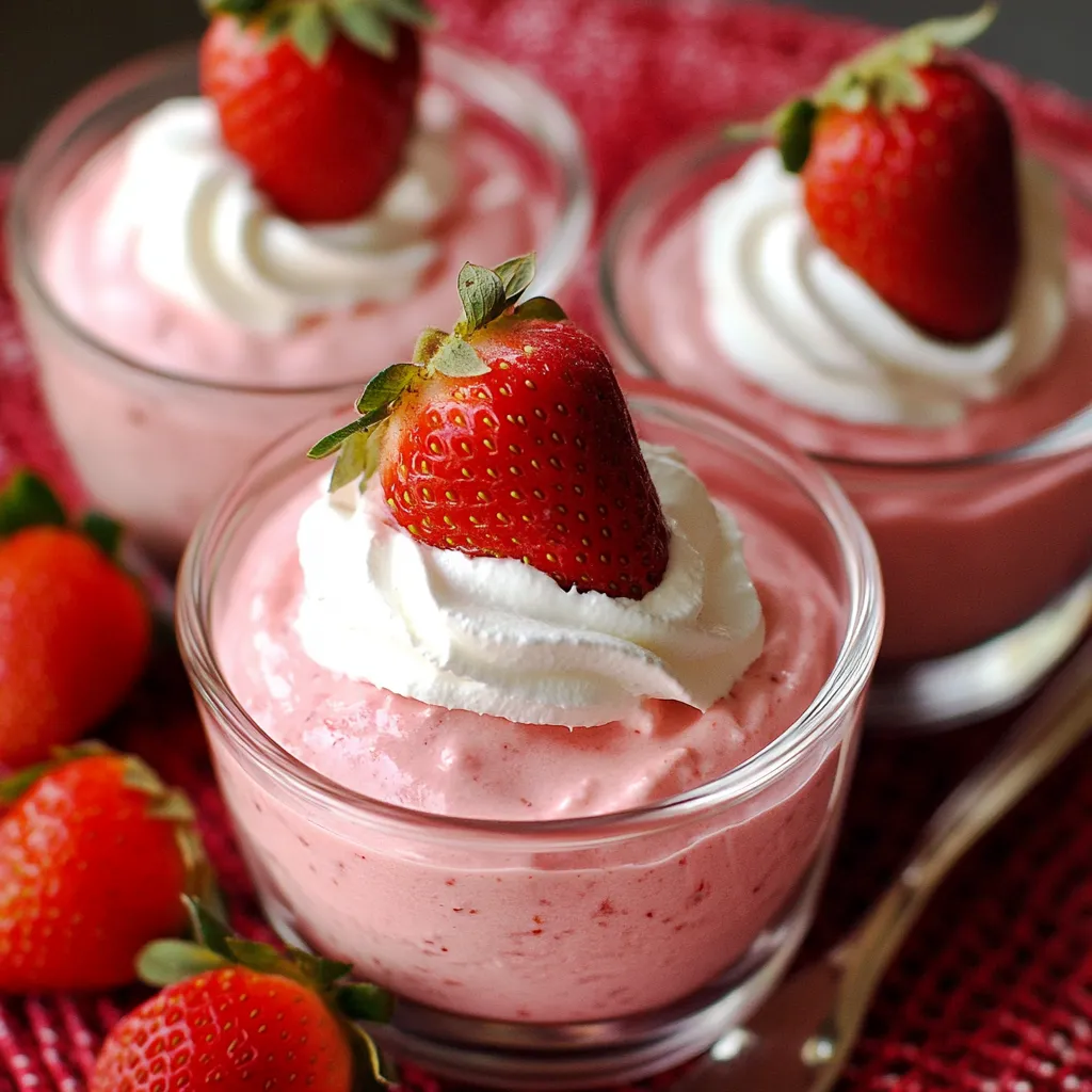 Delicious Strawberry Mousse Recipe