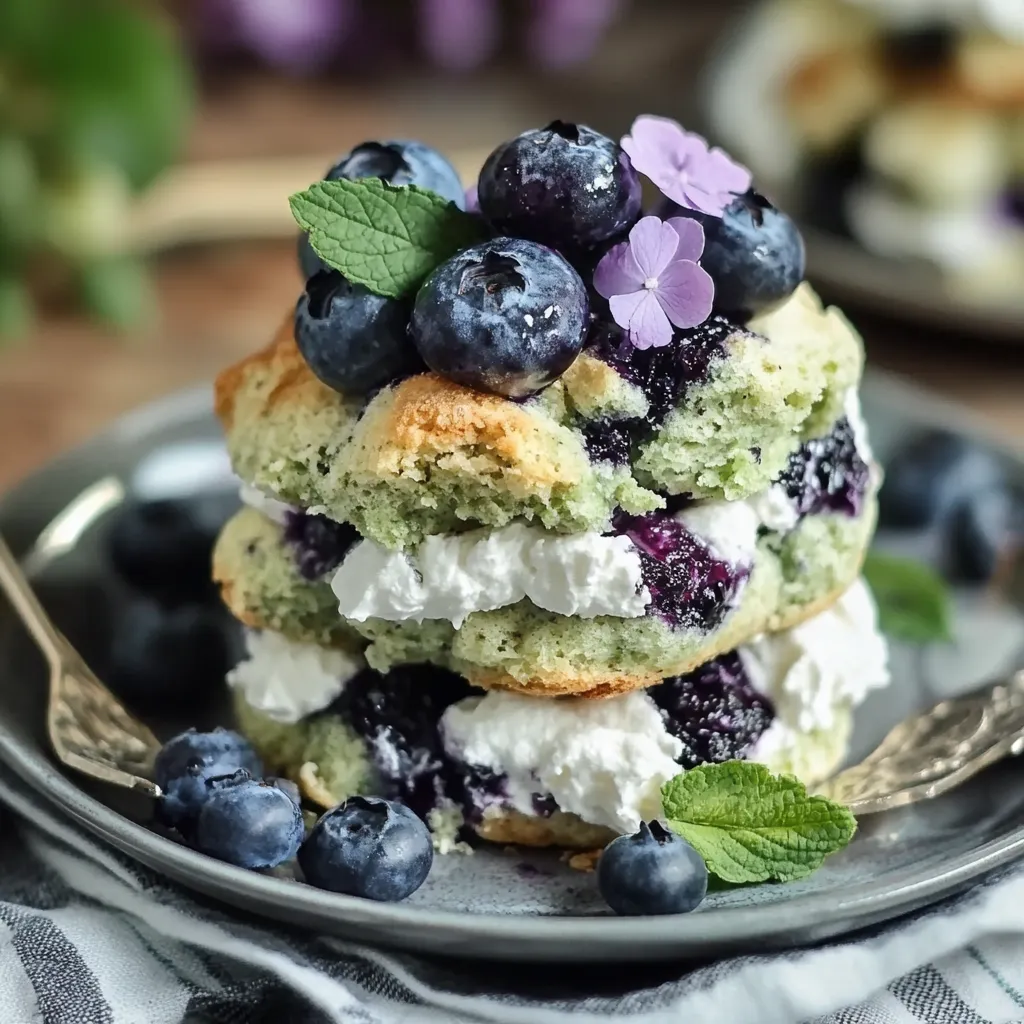 Blueberry Shortcakes
